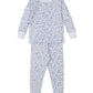 L/S Pajama Set, Fall Flowers