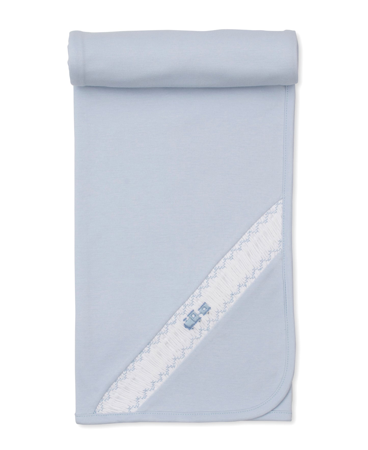 Blanket w/Hand Smk, CLB Fall Medley, Blue