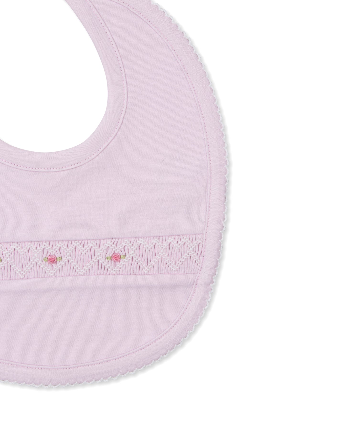 Bib w/Hand Smk, CLB Fall Bishop, Pink