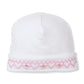 Hat w/Hand Smk, CLB Fall Bishop, White/Pink