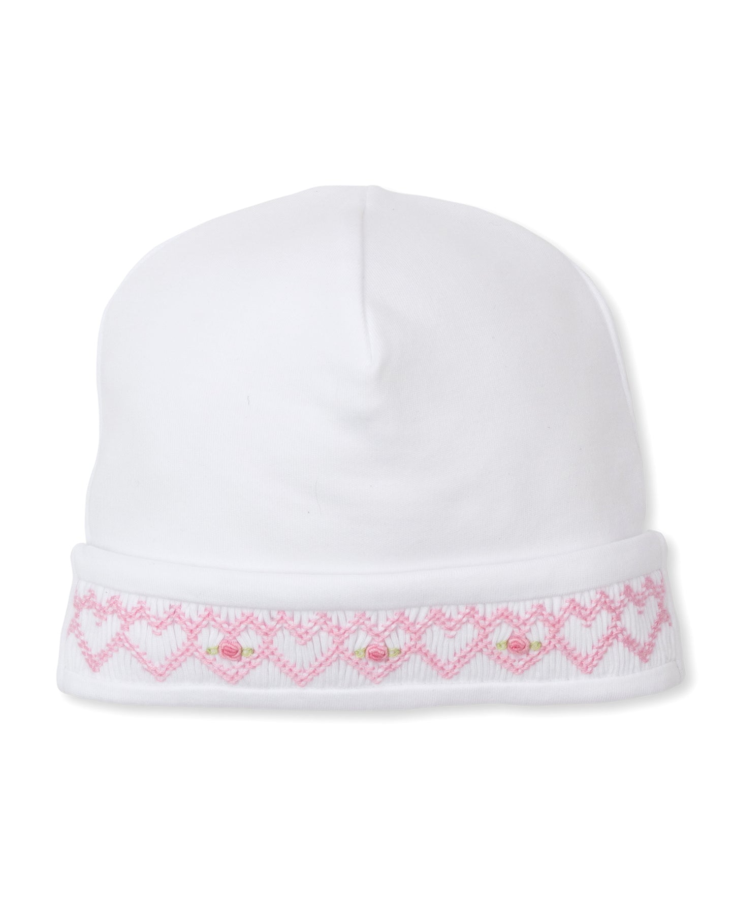 Hat w/Hand Smk, CLB Fall Bishop, White/Pink