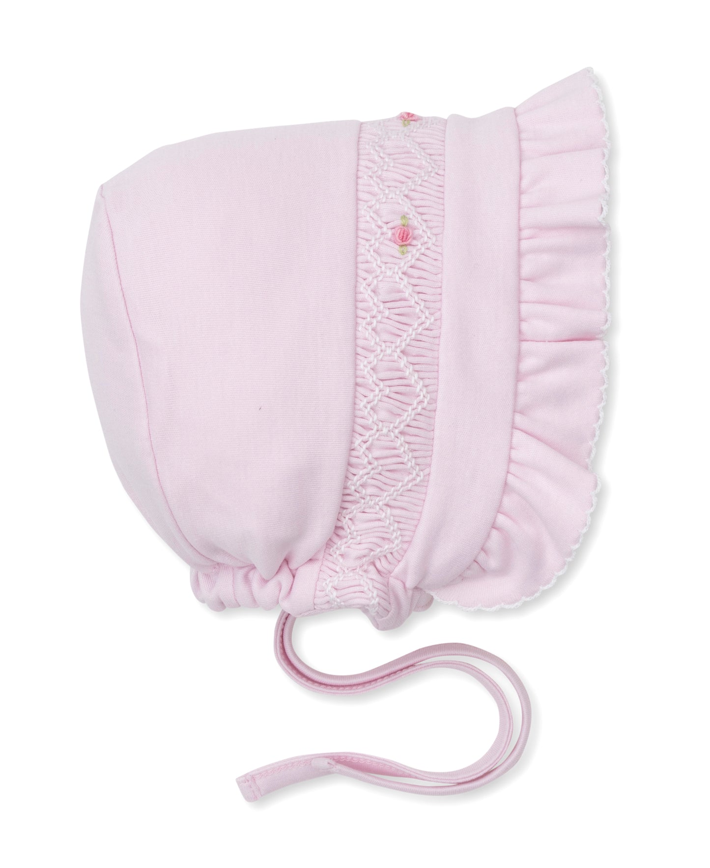 Bonnet w/Hand Smk, CLB Fall Bishop, Pink