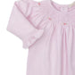 Footie w/Hand Smk, CLB Fall Bishop, Pink