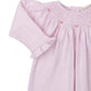 Gown w/Hand Smk, CLB Fall Bishop, Pink