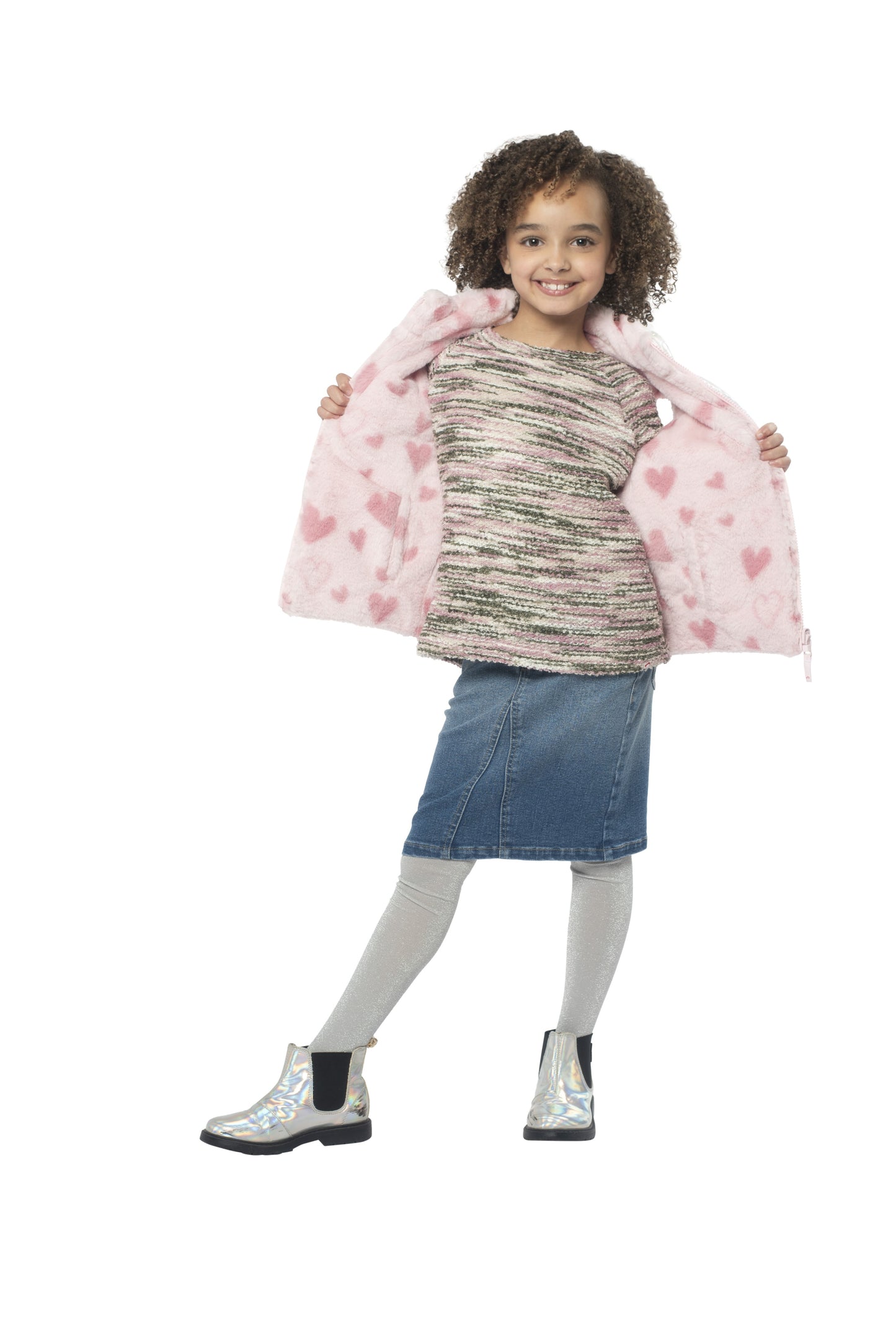 Reversible Vest, Heart Cloud