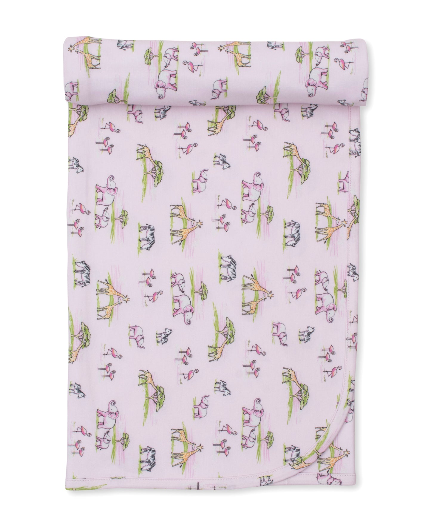 Blanket, Pink Jungle Safari