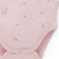 Easy Neck L/S Bodysuit, Pale Pink Blossom