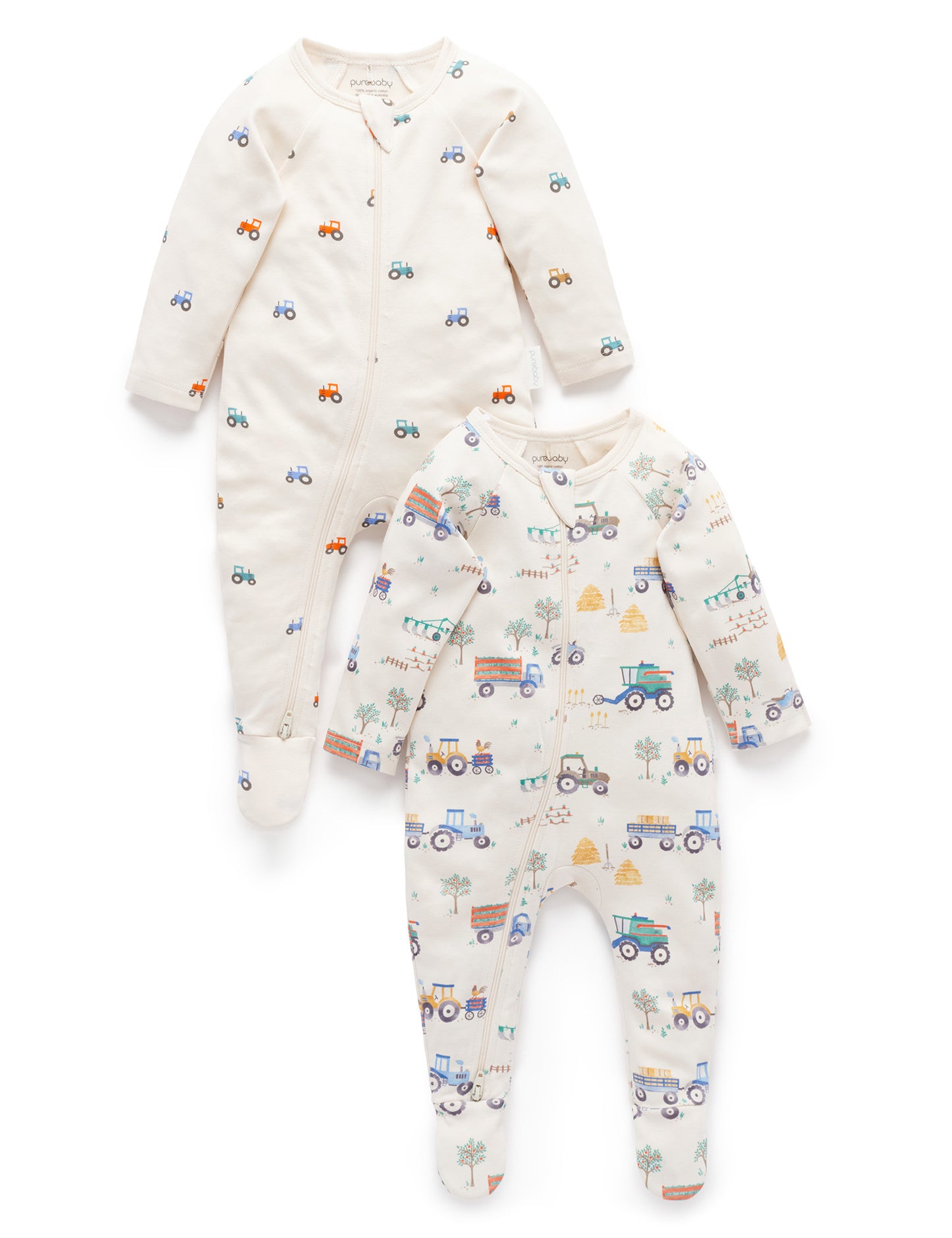 Zip Footie, Tractors