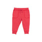 French Terry Jogger, Varsity Red