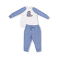 Raglan Sweatshirt and Jogger Set, Country Calico