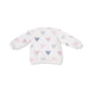 L/S Oversized Sweatshirt & Legging, Hearts