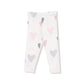 L/S Oversized Sweatshirt & Legging, Hearts