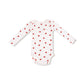 Lap Shoulder Bodysuit, Tiny Apples