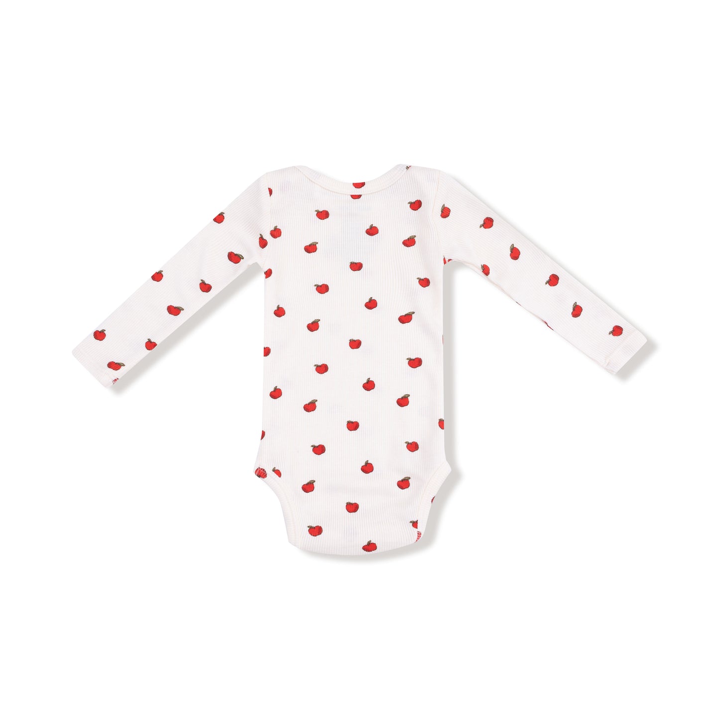 Lap Shoulder Bodysuit, Tiny Apples