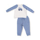 Raglan Sweatshirt and Jogger Set, Mini Tractors