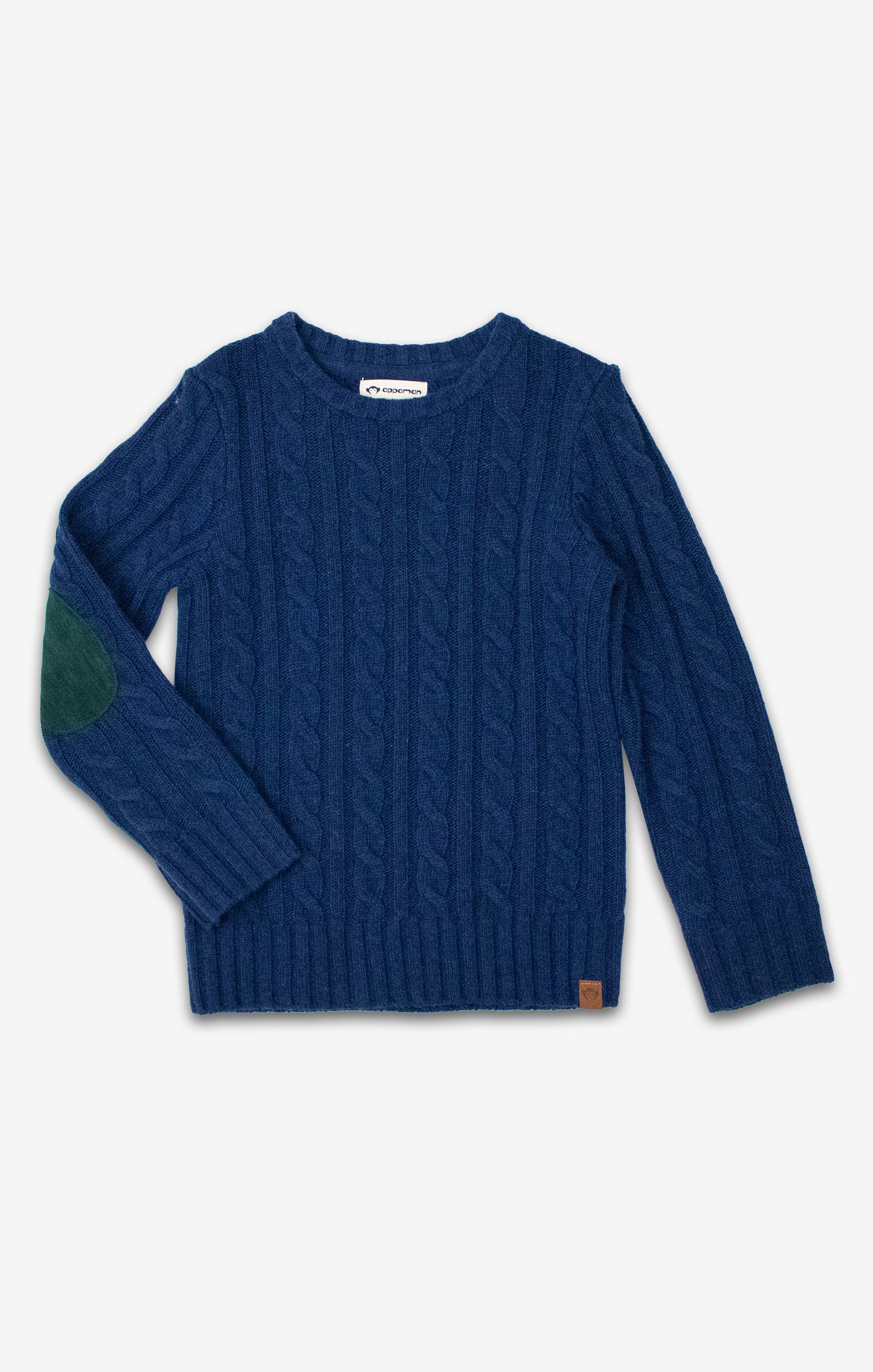 Fisherman Sweater, Navy Blue