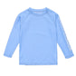 L/S Rash Top. Seaside Blue