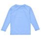 L/S Rash Top. Seaside Blue