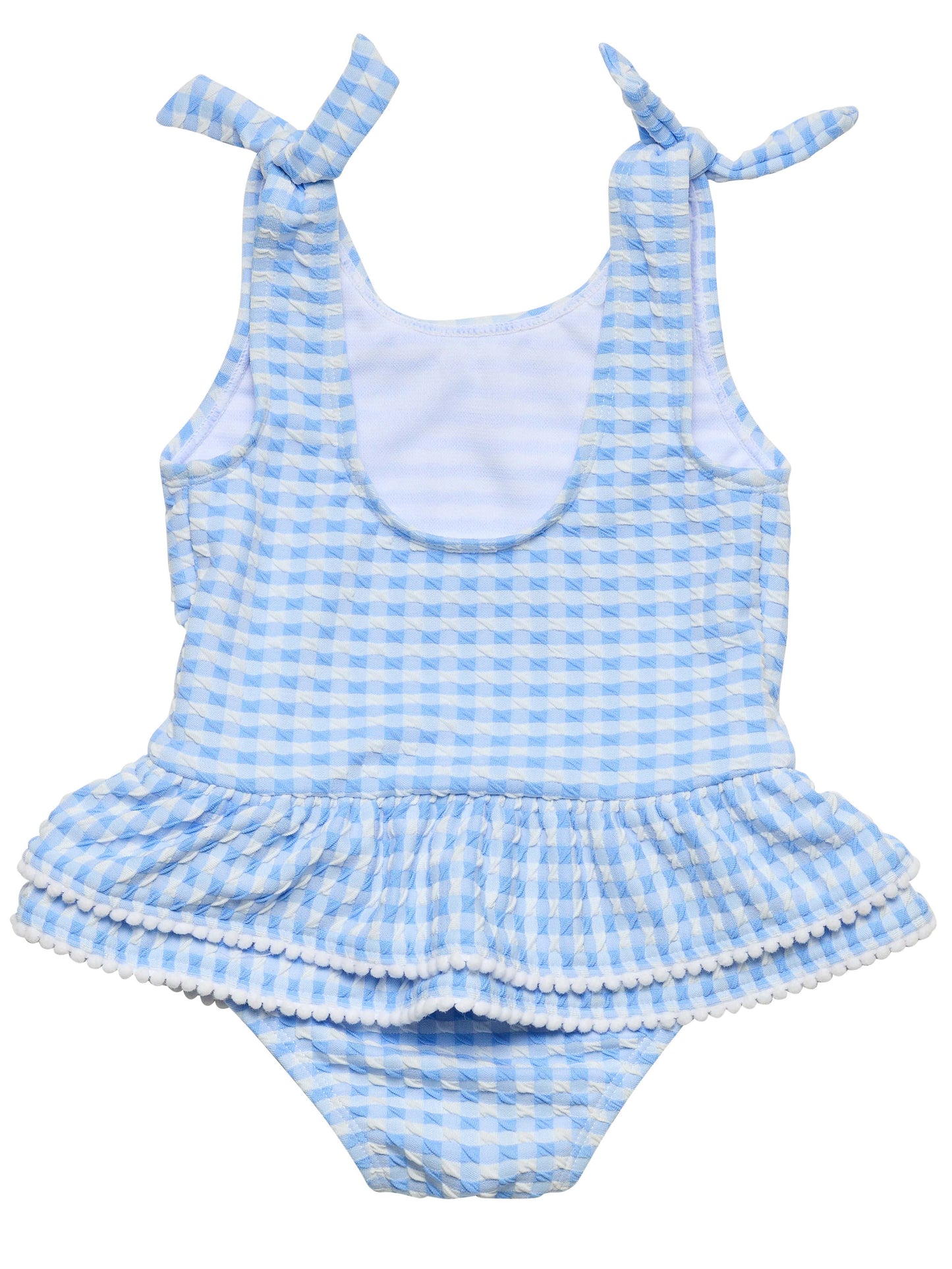 Skirt Swimsuit, Seaside Gingham