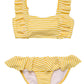 Frilled Bikini, Sunshine Stripe