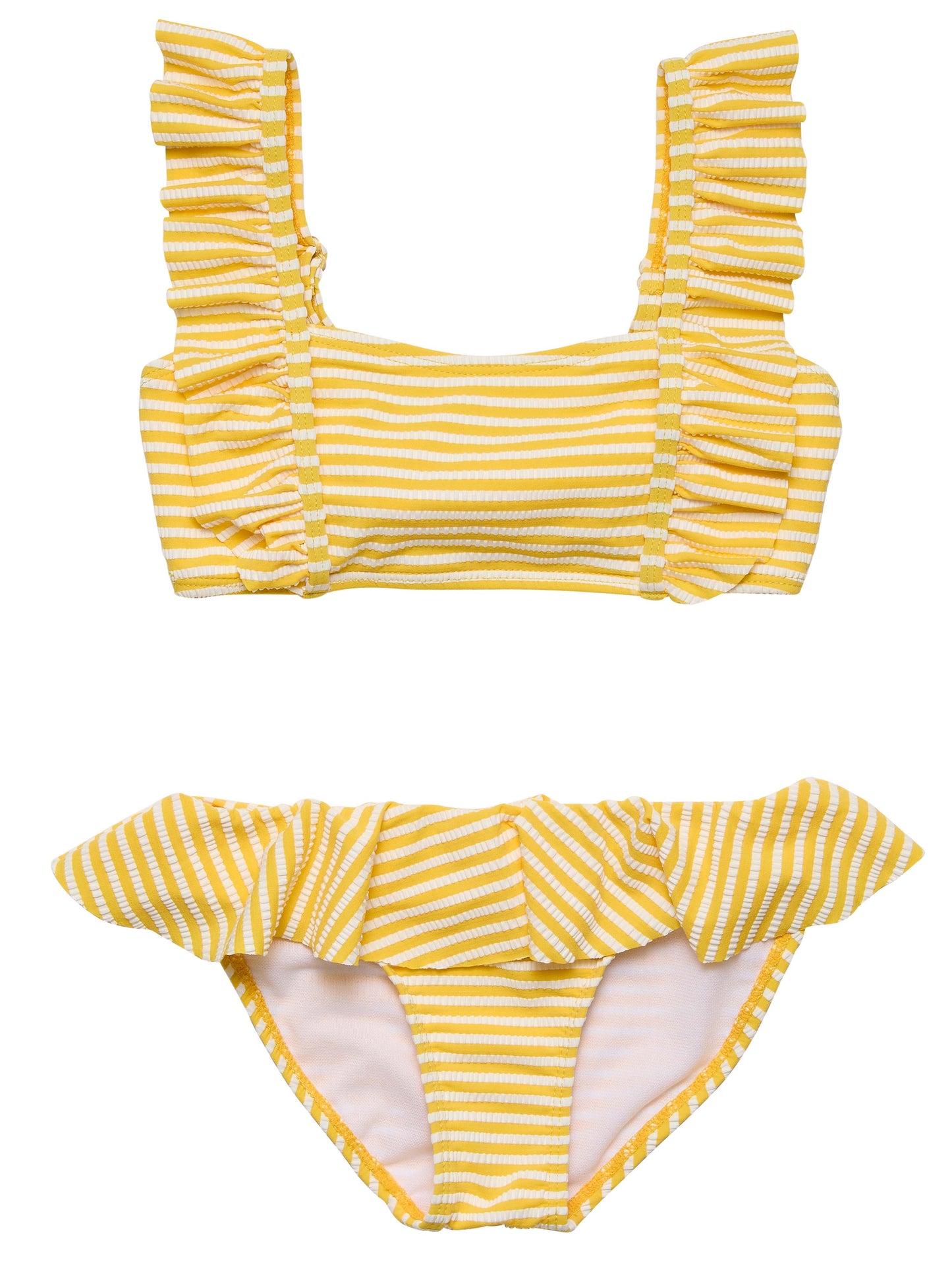 Frilled Bikini, Sunshine Stripe