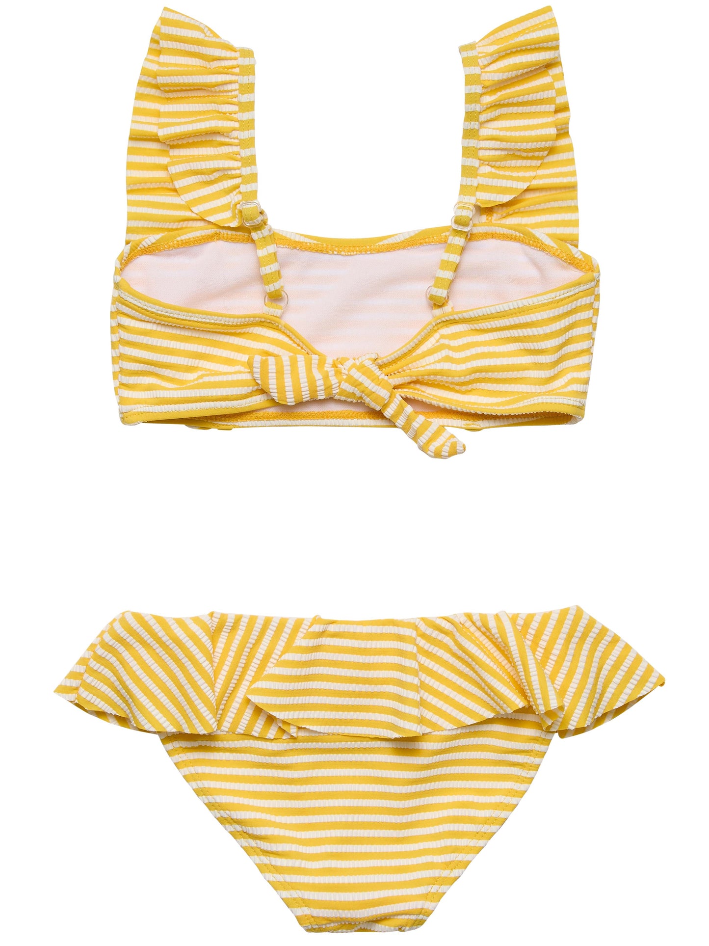 Frilled Bikini, Sunshine Stripe