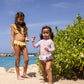 Frilled Bikini, Sunshine Stripe