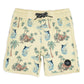 Scallop Boardshort, Sun Glow