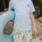 Scallop Boardshort, Sun Glow