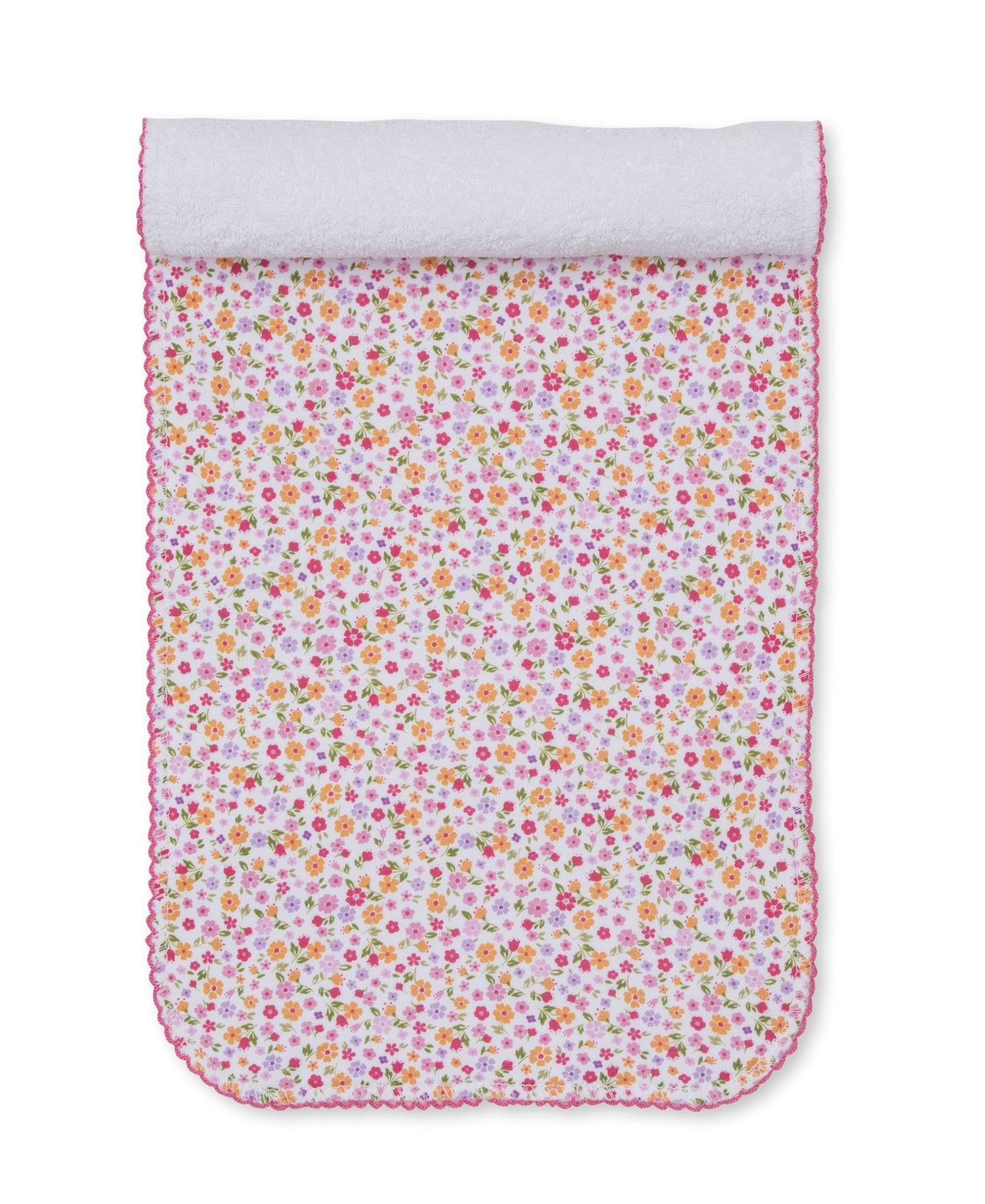 Burp Cloth, Blossoming Bows