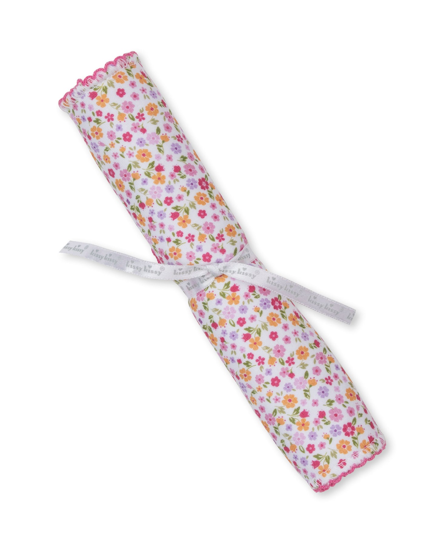 Burp Cloth, Blossoming Bows
