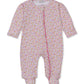 Footie w/Zip, Blossoming Bows