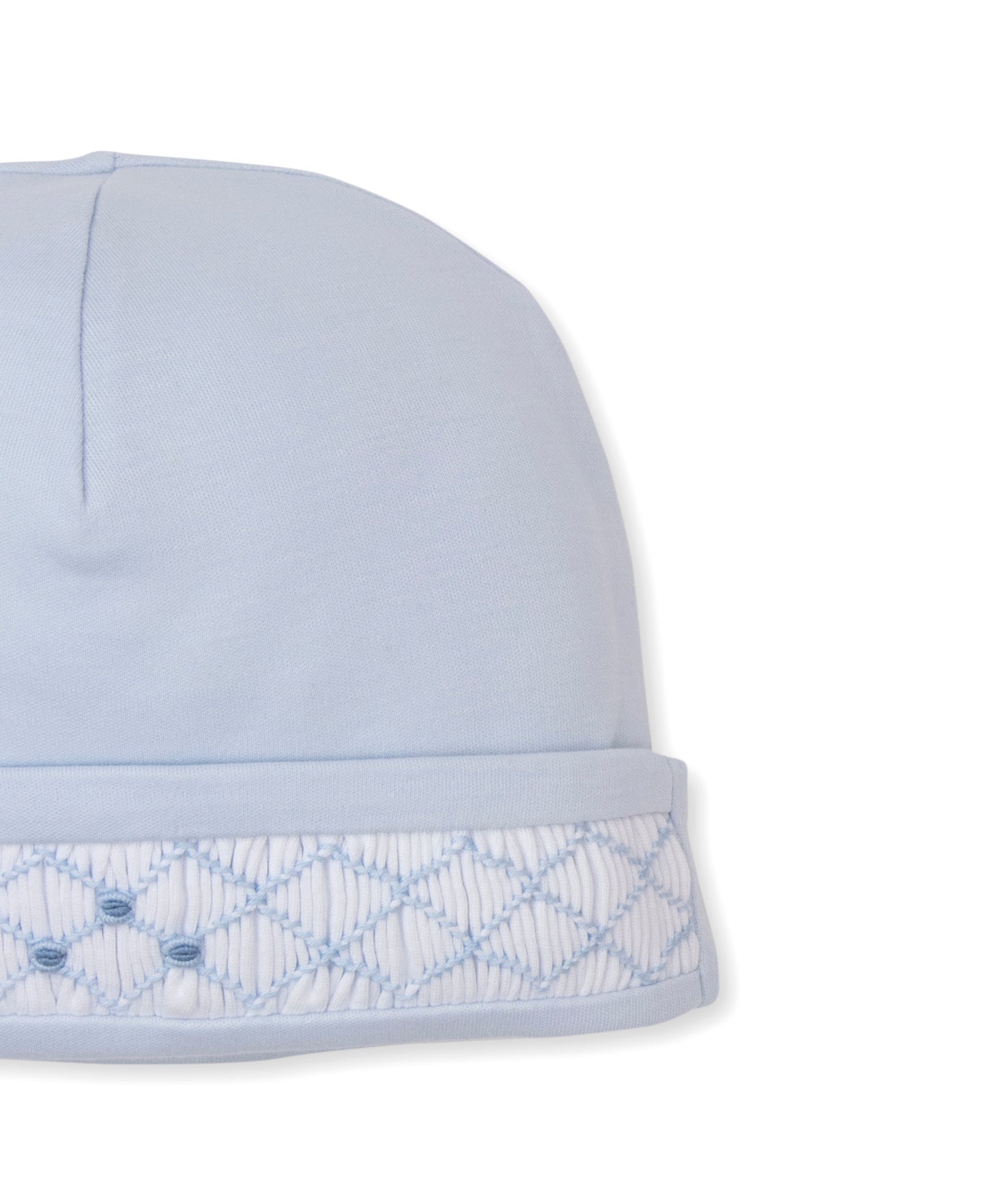Hat w/Hand Smock, CLB Summer, Blue/White