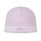 Hat w/Hand Smock, CLB Summer, Pink/White