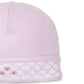 Hat w/Hand Smock, CLB Summer, Pink/White