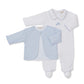 Footie w/Jacket Set, Premier Sweet Sheep, Blue