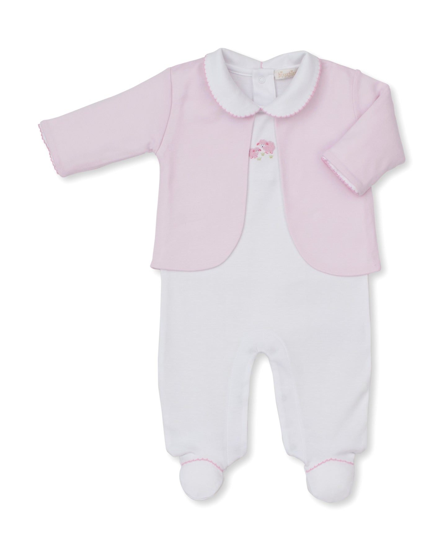 Footie w/Jacket Set, Premier Sweet Sheep, Pink