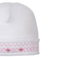 Hat w/Hand Smock, CLB Summer, White/Pink