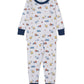 L/S Pajama Set, Construction Roadwork