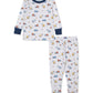 L/S Pajama Set, Construction Roadwork
