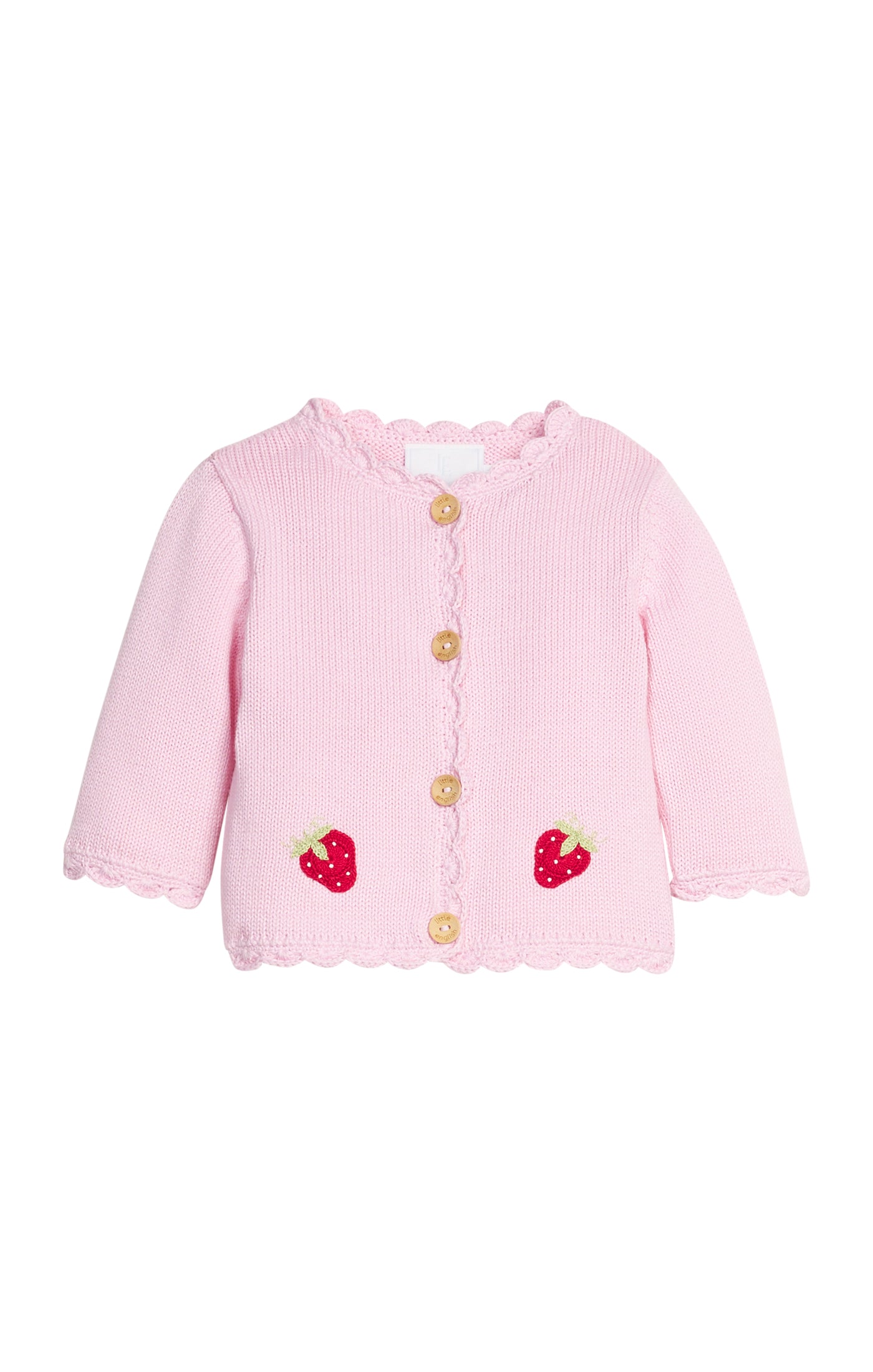 Crochet Cardigan, Strawberry