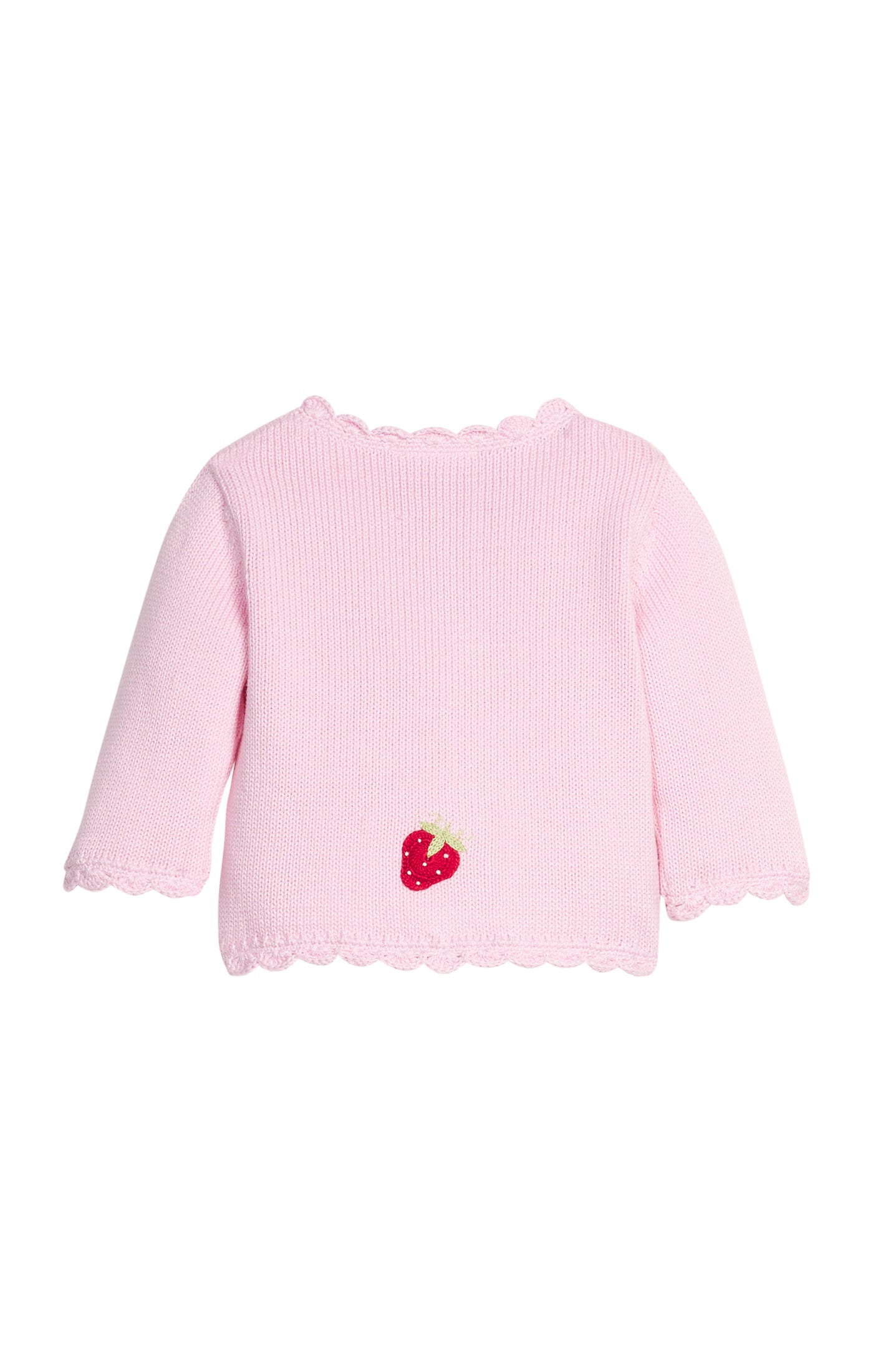 Crochet Cardigan, Strawberry