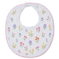 Bib, Summer Wildflowers, White