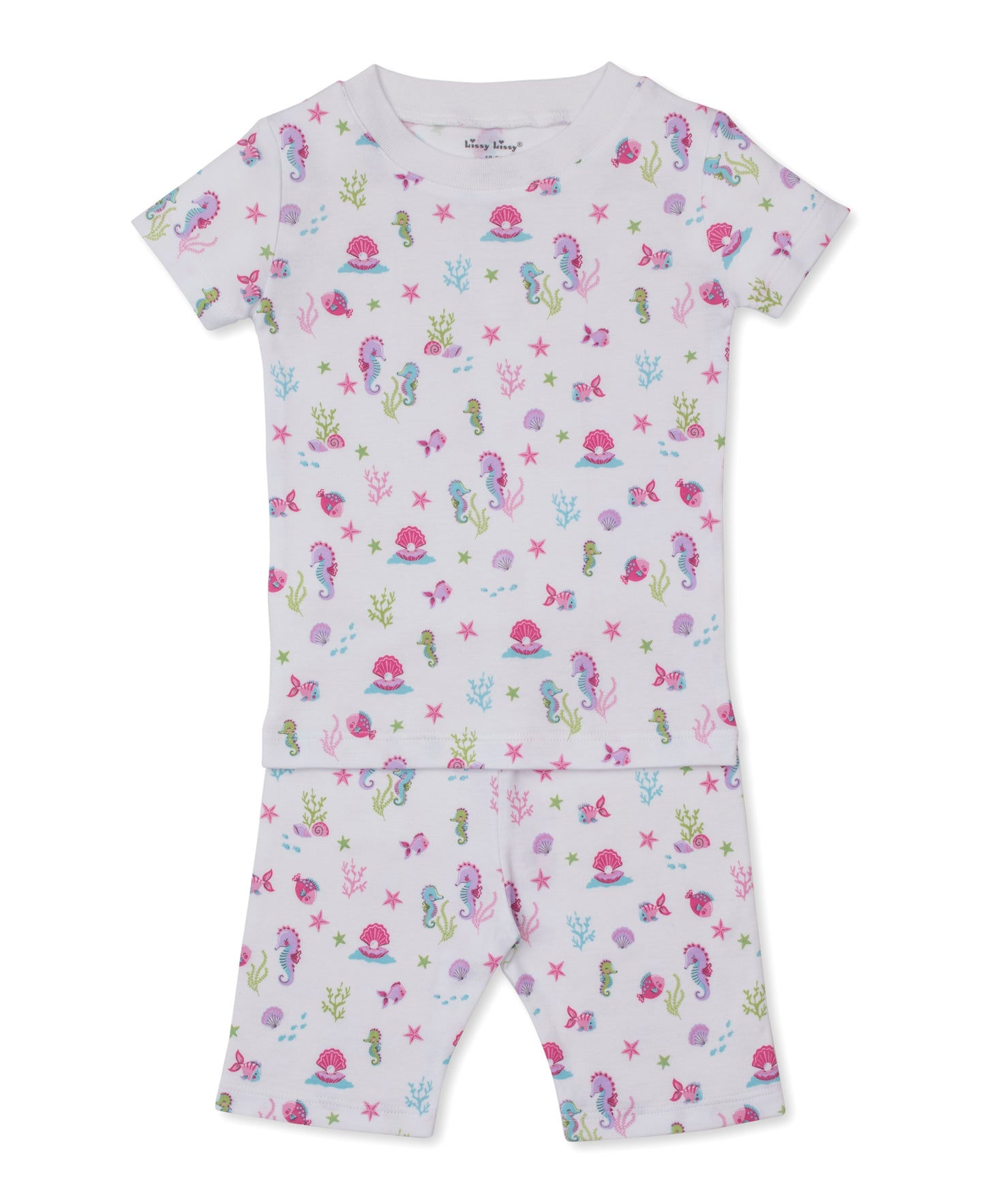 Short PJ Set, Seahorse Surprises