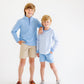 Cassidy Comfy Crewneck, Sarasota Sky Stripe