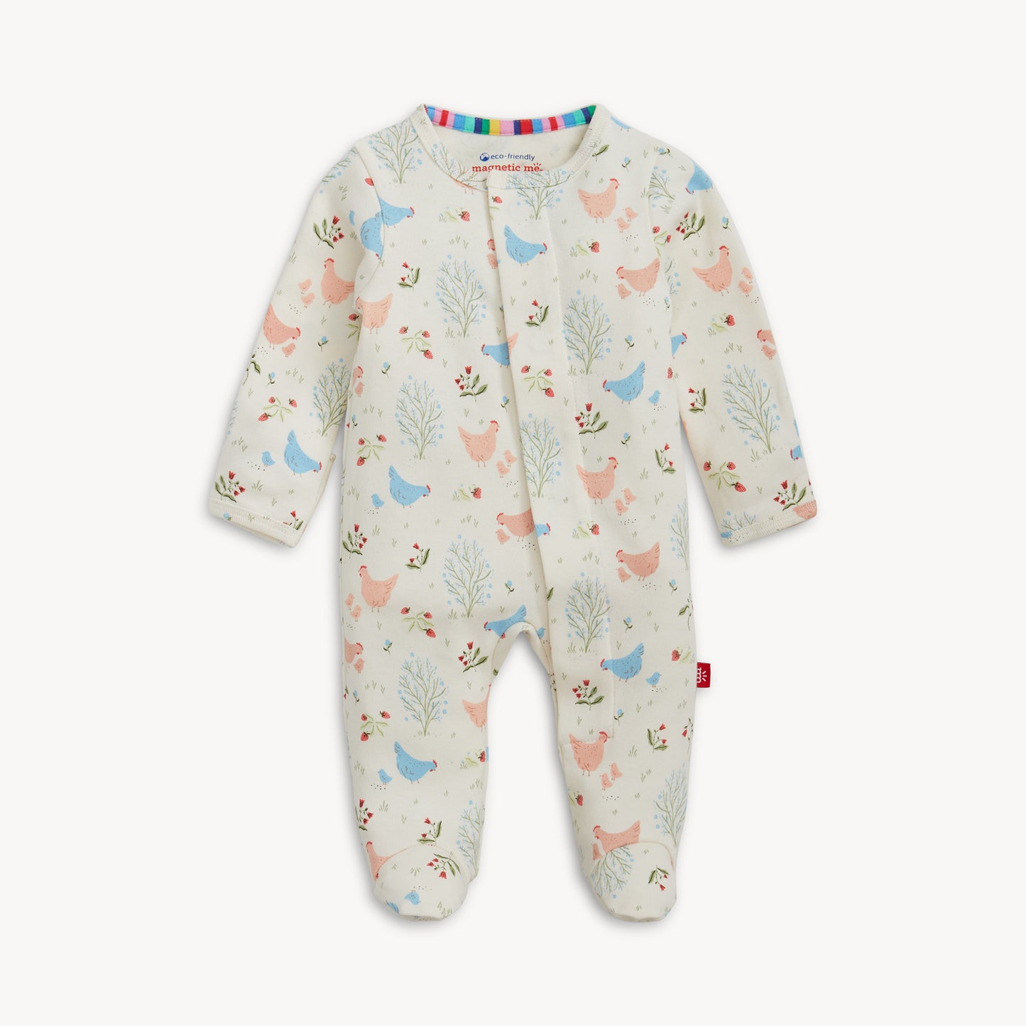 Org. Cotton Footie, Chicken Tender