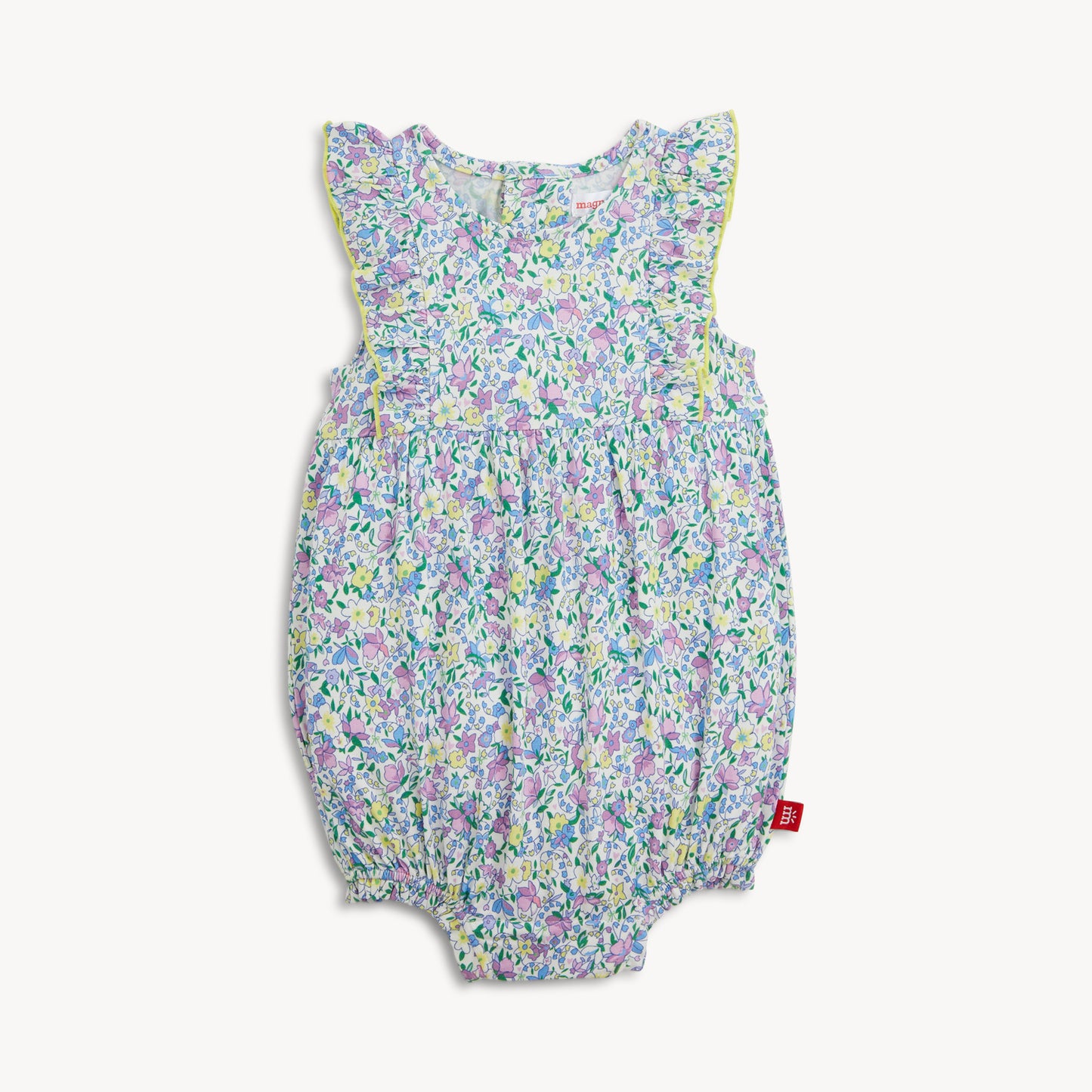 Ruffle Bubble Romper, Lavinia