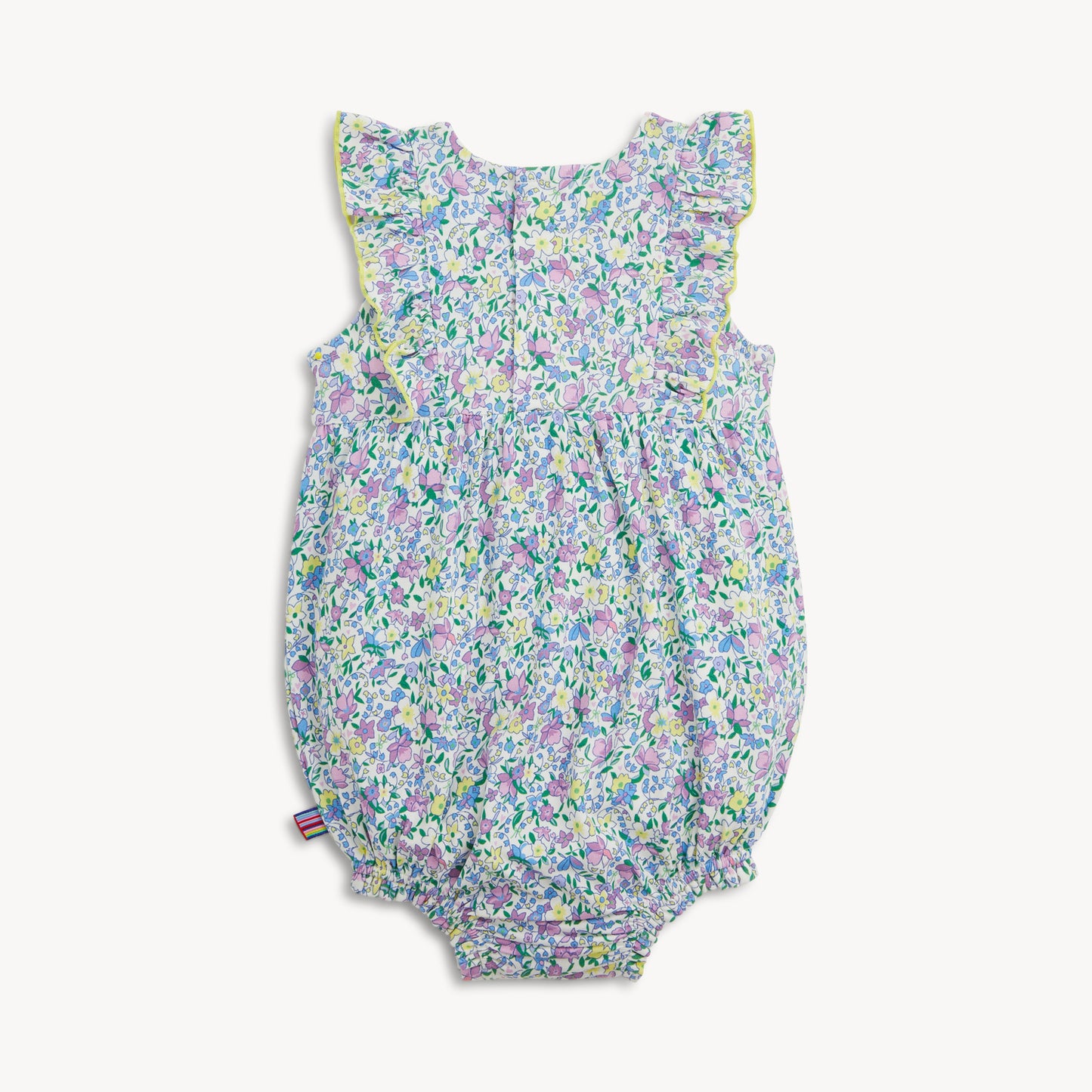 Ruffle Bubble Romper, Lavinia
