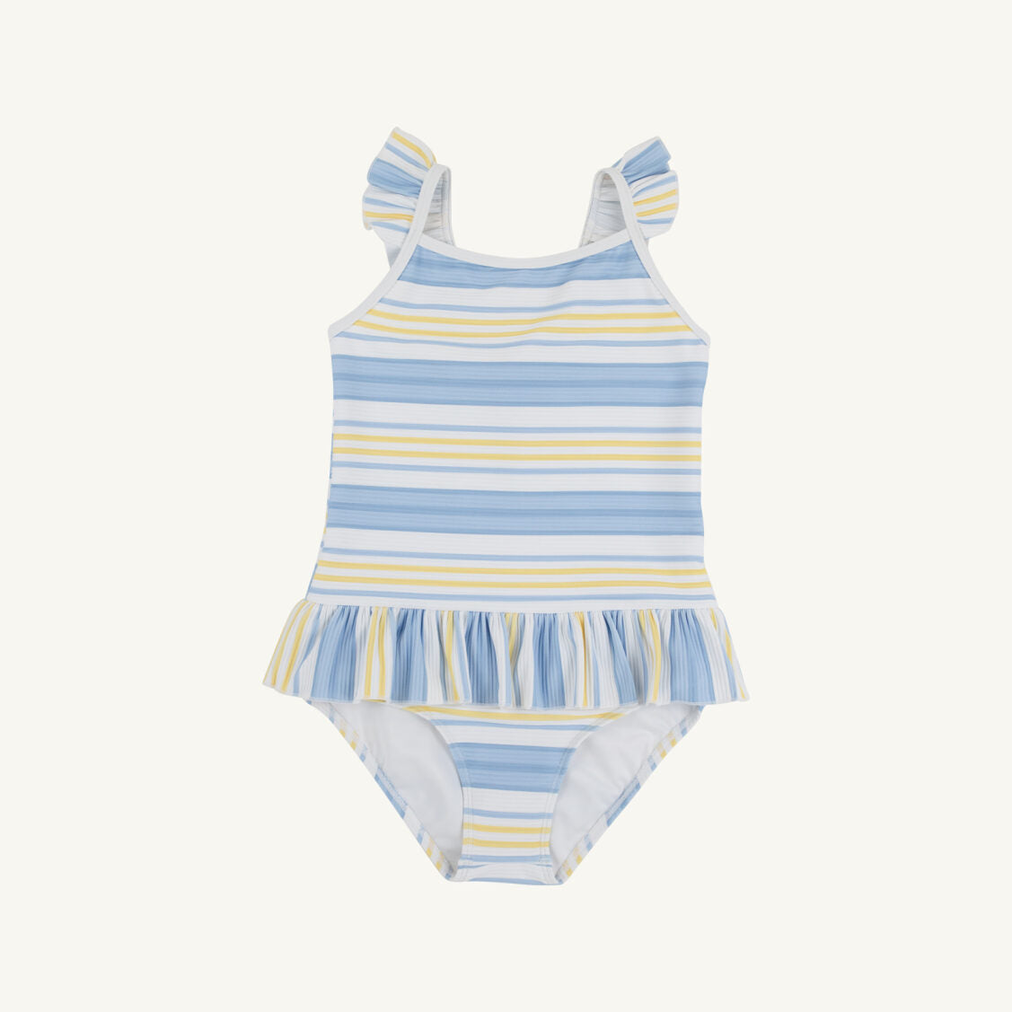St. Lucia Swimsuit, Sobro Stripe w/Worth Ave White