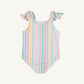 Edisto Beach Bathing Suit, Southampton Stripe